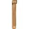Ekena Millwork Traditional Craftsman Rough Sawn Bracket w/ Offset Brace, Western Red Cedar, 6"W x 32"D x 40"H BKT0604X32X40TRA04RWR - alternate 4